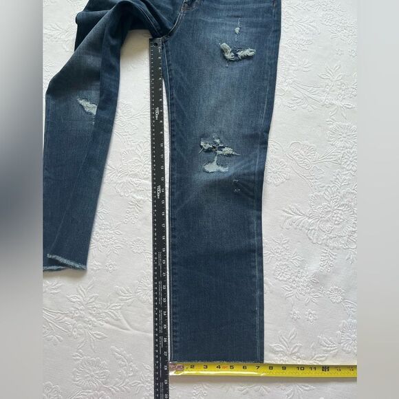 J.Crew Point Sur High-Rise Boyfriend Jean Raw Hem - Picture 8 of 14